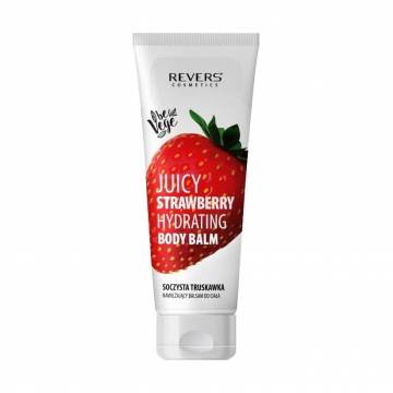 Увлажняющий бальзам для тела Revers Cosmetics Juicy Strawberry Hydrating Body Balm, 250 мл Увлажняющий бальзам для тела Revers Cosmetics Juicy Strawberry Hydrating Body Balm, 250 мл