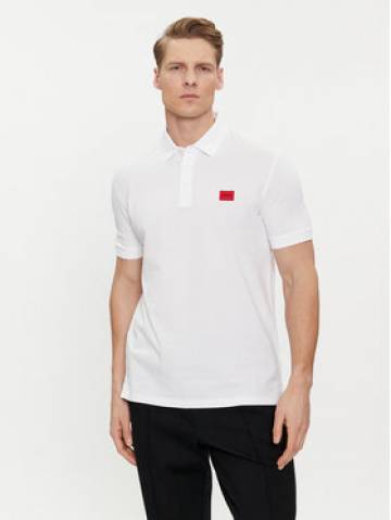 Hugo Поло Dereso232 50490770 Білий Slim Fit Hugo Поло Dereso232 50490770 Білий Slim Fit