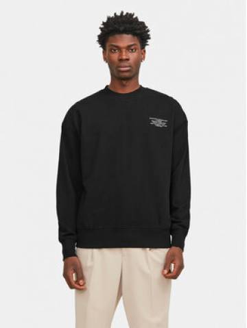 Jack&Jones Світшот Riley 12250647 Чорний Regular Fit Jack&Jones Світшот Riley 12250647 Чорний Regular Fit