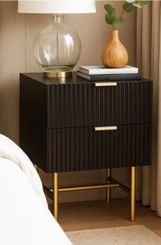 Приліжкова тумба - чорний