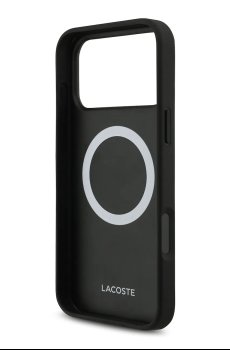 Чехол для телефона со встроенным магнитным кольцом Lacoste MagSafe iPhone 17 Pro Max