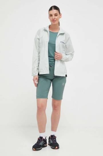Спортивный топ Mammut Selun FL женский цвет зелёный Спортивный топ Mammut Selun FL женский цвет зелёный