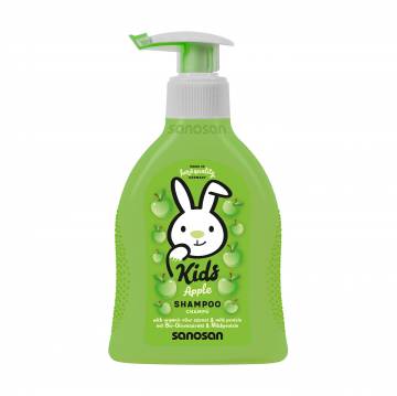 Детский шампунь для волос Sanosan Kids Apple Shampoo Яблоко, 200 мл Детский шампунь для волос Sanosan Kids Apple Shampoo Яблоко, 200 мл