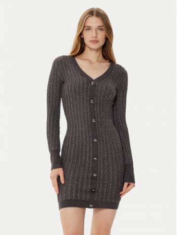 Guess Трикотажна сукня W5RK09 Z3KT0 Сірий Bodycon Fit Guess Трикотажна сукня W5RK09 Z3KT0 Сірий Bodycon Fit