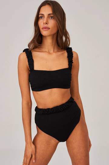 Купальный бюстгальтер Undress Code цвет чёрный мягкая чашечка Купальный бюстгальтер Undress Code цвет чёрный мягкая чашечка