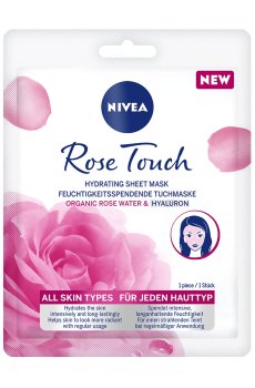 Увлажняющая тканевая маска для лица NIVEA Rose Touch, 1 шт