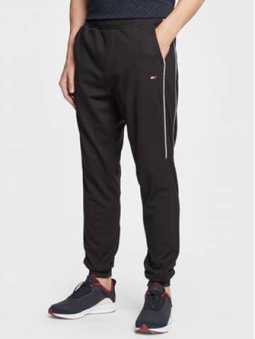 Tommy Hilfiger Спортивні штани Piping MW0MW28951 Чорний Regular Fit Tommy Hilfiger Спортивні штани Piping MW0MW28951 Чорний Regular Fit