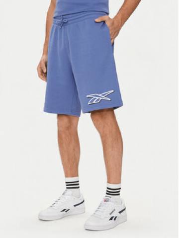 Reebok Спортивні шорти Vector Pack Ri Logo 100202404 Голубий Regular Fit Reebok Спортивні шорти Vector Pack Ri Logo 100202404 Голубий Regular Fit