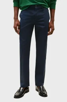 Мужские темно-синие чиносы DENTON PRINTED STRUCTURE CHINO Синий 34-32 Tommy Hilfiger MW0MW37717