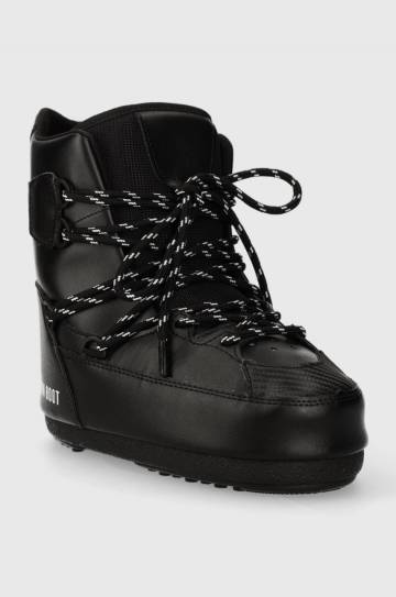 Зимние сапоги Moon Boot SNEAKER MID цвет чёрный 14028200.001 Зимние сапоги Moon Boot SNEAKER MID цвет чёрный 14028200.001
