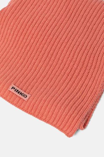 Шерстяной шарф Pinko цвет оранжевый однотонный 104490 A1CH Шерстяной шарф Pinko цвет оранжевый однотонный 104490 A1CH