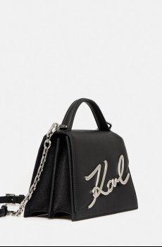 Кожаная сумочка Karl Lagerfeld K/SIGNATURE