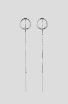 Серьги Вечный поток