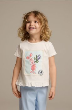 Reserved - Футболка Winnie the Pooh - кремовий - 282HU-01X