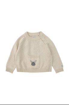 Хлопковый свитер для младенцев Donsje Loeke Sweater Bunny