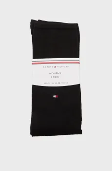 Женские черные гольфы KNEEHIGH Черный 35-38 Tommy Hilfiger 443030001