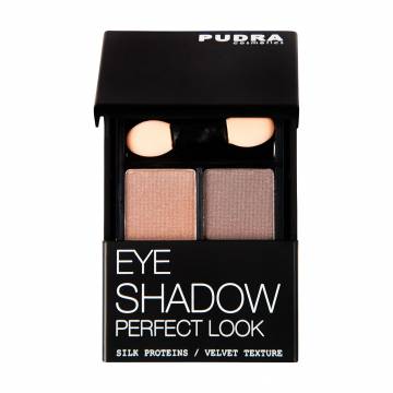 Компактные двойные тени для век Pudra Cosmetics Perfect Look Eye Shadow 06, 4.2 г Компактные двойные тени для век Pudra Cosmetics Perfect Look Eye Shadow 06, 4.2 г