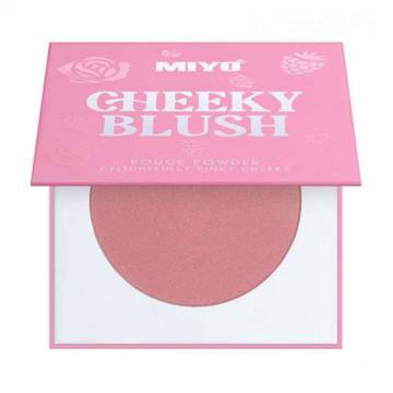 Компактные румяна для лица Miyo Cheeky Blush Rouge Powder Delightfully Pinky Cheeks 02 Sweet Liar, 8 г Компактные румяна для лица Miyo Cheeky Blush Rouge Powder Delightfully Pinky Cheeks 02 Sweet Liar, 8 г