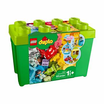 Конструктор LEGO Duplo Classic Коробка с кубиками Deluxe, 85 деталей, от 1.5 лет (10914) Конструктор LEGO Duplo Classic Коробка с кубиками Deluxe, 85 деталей, от 1.5 лет (10914)