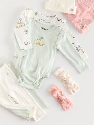Reserved - BABIES` BODY SUIT - світло-зелений - 863CY-70X Reserved - BABIES` BODY SUIT - світло-зелений - 863CY-70X