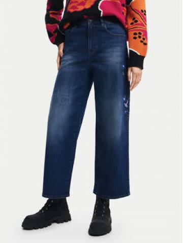 Desigual Джинси Aimar 24WWDD18 Cиній Wide Leg Desigual Джинси Aimar 24WWDD18 Cиній Wide Leg