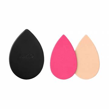Набор Kiko Milano Beauty Duo Mirror & Sponge Cover Case (зеркало, 1 шт + спонж, 2 шт) Набор Kiko Milano Beauty Duo Mirror & Sponge Cover Case (зеркало, 1 шт + спонж, 2 шт)