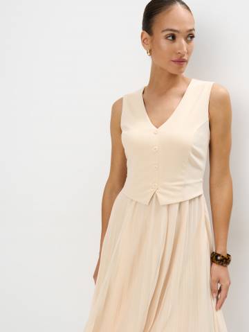 Mohito - Сукня міді - бежевий - M