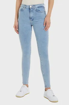 Женские голубые джинсы SYLVIA Голубой 28-32 Tommy Jeans DW0DW17454