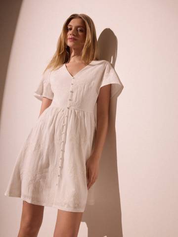 Mohito - Сукня міні - білий - S