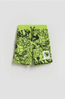 Reserved - Плавальні шорти SmileyWorld® - жовто-зелений - 700IH-71X