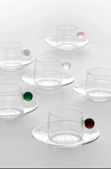 Чашечка с блюдцем Zafferano Bilia 120 ml