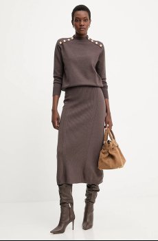 Юбка с кашемиром Answear.LAB