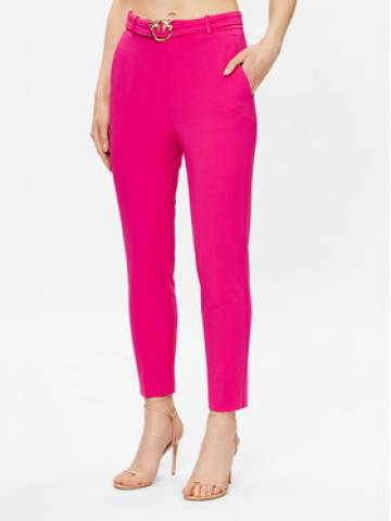 Pinko Штани з тканини 100309 A0KD Рожевий Regular Fit Pinko Штани з тканини 100309 A0KD Рожевий Regular Fit