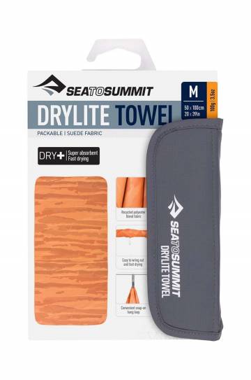 Полотенце Sea To Summit DryLite 50 x 100 cm цвет оранжевый ADRYA.M Полотенце Sea To Summit DryLite 50 x 100 cm цвет оранжевый ADRYA.M