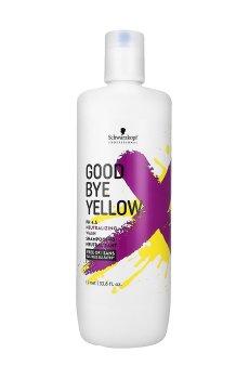 Бессульфатный шампунь Schwarzkopf Professional Goodbye Yellow с антижелтым эффектом, 1000 мл