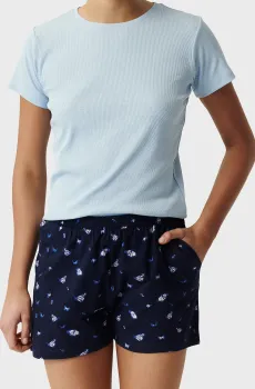 Женская пижама (футболка, шорты) Разноцветный S Atlantic NLP-490_01