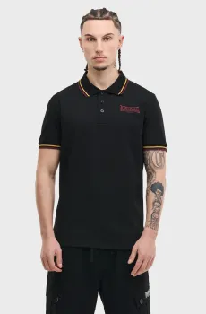 Мужское черное поло TURSDALE Черный XL Lonsdale 117881