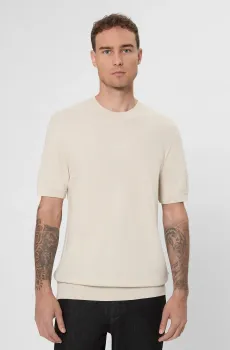 Мужской белый джемпер Белый M BOSS 50543161;131