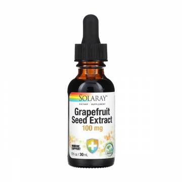 Экстракт семян грейпфрута Solaray Grapefruit Seed Extract 100 мг, в каплях, 30 мл