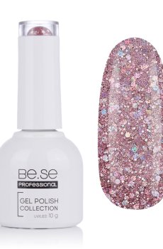 Гель-лак для ногтей Be.Se Professional Gel Polish Glitter 43, 10 г
