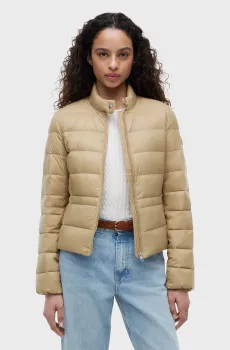 Женская бежевая куртка PACKABLE Бежевый XL Tommy Hilfiger WW0WW51094