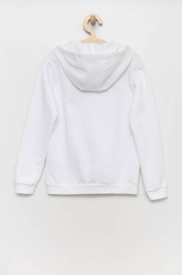 Детская кофта adidas Performance HG6303 цвет белый однотонная Детская кофта adidas Performance HG6303 цвет белый однотонная