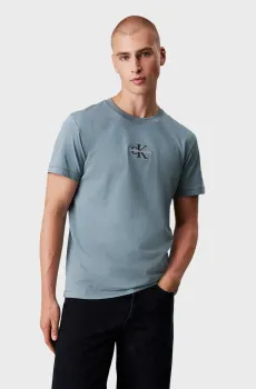 Мужская синяя футболка MONOLOGO TEE Синий L Calvin Klein Jeans J30J325649