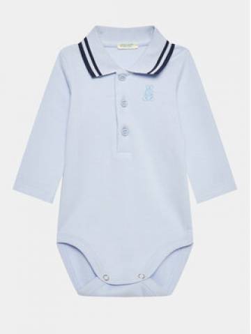 United Colors Of Benetton Дитяче боді 3CDIAB00F Блакитний Regular Fit United Colors Of Benetton Дитяче боді 3CDIAB00F Блакитний Regular Fit