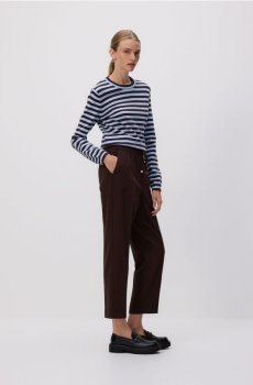 Reserved - Штани зі стрілками - темно коричневий - 180IS-89X