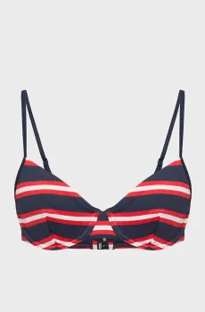Женский лиф от купальника DEMI Разноцветный 80B Tommy Hilfiger UW0UW06405