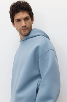 Reserved - Гладке худі - бірюзовий - 519EF-66X