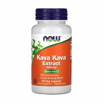 Экстракт Кава Кава NOW foods Kava Kava Extract, 250 мг, 60 вегетарианских капсул Экстракт Кава Кава NOW foods Kava Kava Extract, 250 мг, 60 вегетарианских капсул