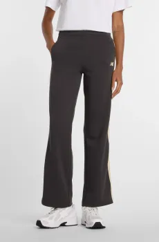 Женские темно-серые спортивные брюки Interlock Pant Черный L New Balance WB61Q2R4ABR