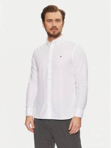 Tommy Hilfiger Сорочка Flex Dobby MW0MW37578 Білий Slim Fit Tommy Hilfiger Сорочка Flex Dobby MW0MW37578 Білий Slim Fit